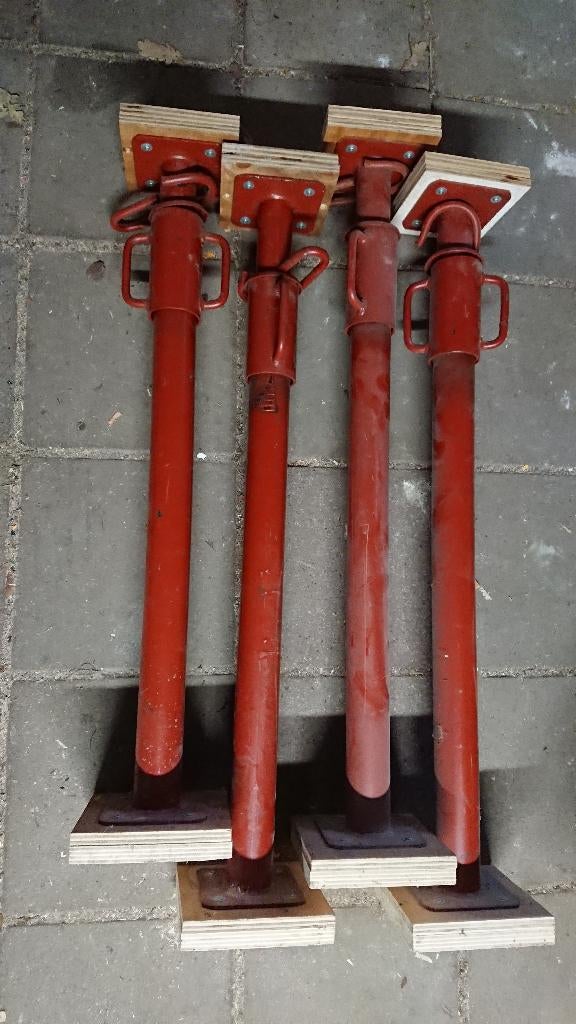 4x bouwstempel klein, Doe-het-zelf en Verbouw, Steigers, Ophalen, Zo goed als nieuw, Overige typen, Minder dan 2 meter