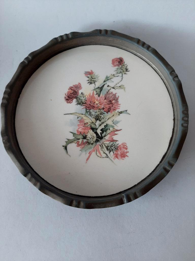 oude onderzetter tegel (488), Ophalen of Verzenden