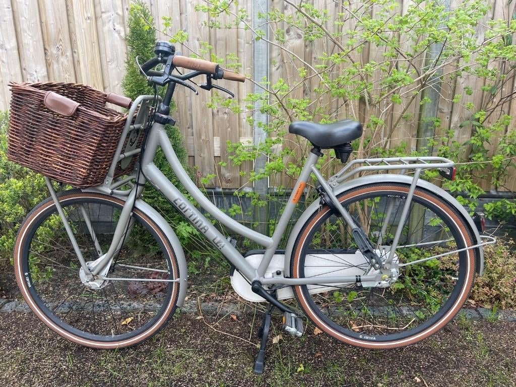 Zeer nette Cortina U4 damesfiets frame 57 – Quarz Grey Matt, Fietsen en Brommers, Fietsen | Dames | Damesfietsen, Gebruikt, Versnellingen