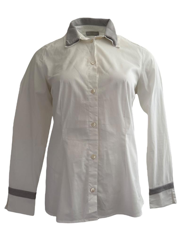 Le Tricot Perugia blouse M, Kleding | Dames, Wit, Ophalen of Verzenden, Zo goed als nieuw