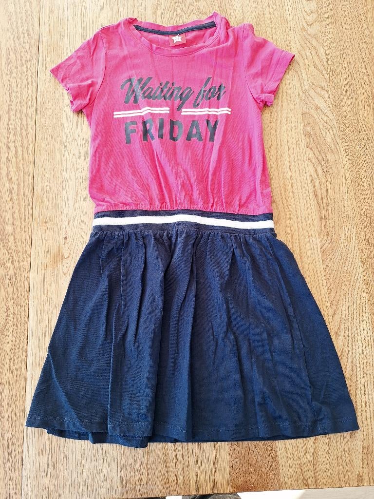 Zomerjurkje - maat 128 / 134, Kinderen en Baby's, Kinderkleding | Maat 128, Ophalen of Verzenden, Zo goed als nieuw, Meisje, Jurk of Rok