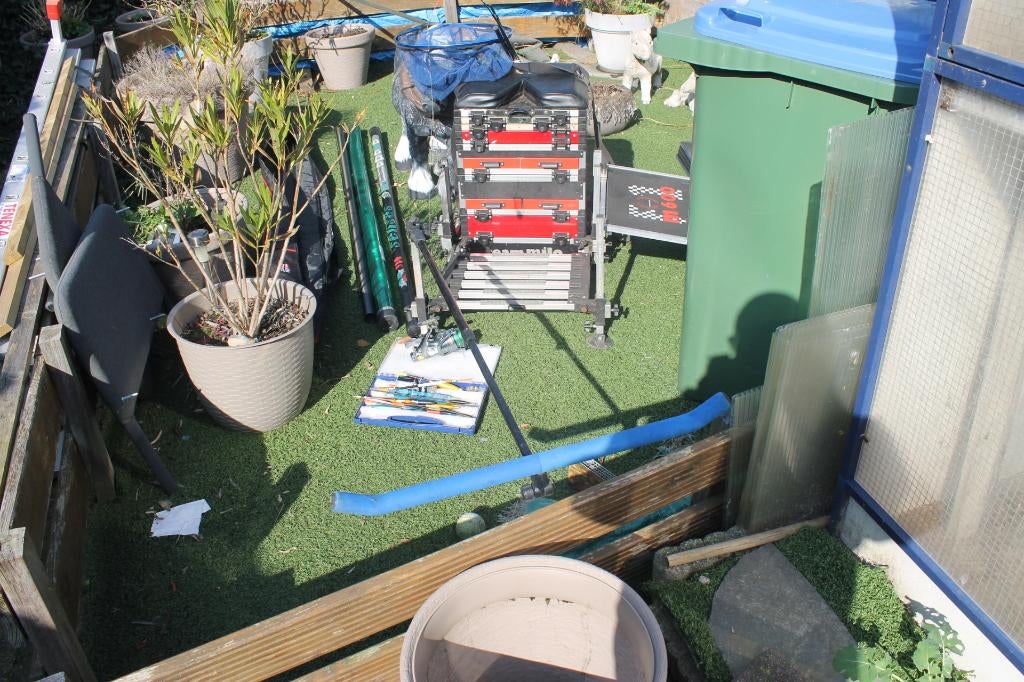 complete visset, Ophalen, Gebruikt, Complete hengel