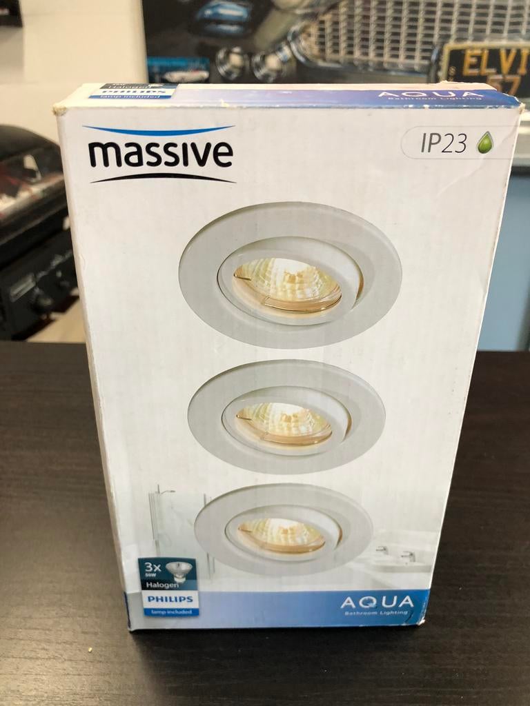 Inbouwspot, Ophalen of Verzenden, Zo goed als nieuw, Metaal of Aluminium