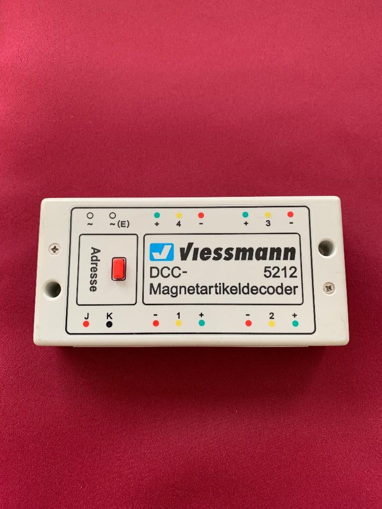 DCC Magneetartikel decoder Viessmann 5212, Hobby en Vrije tijd, Gelijkstroom of Wisselstroom, Overige typen, Ophalen of Verzenden
