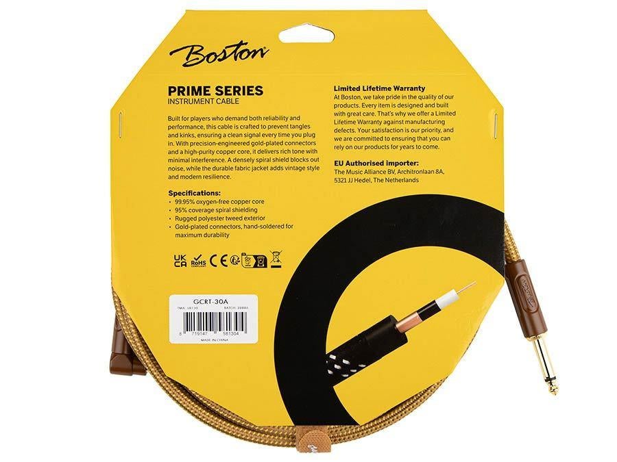 Boston GCRT-30A woven jacket jack–haakse jack 3 meter tweed, ., Nieuw, Ophalen of Verzenden, .