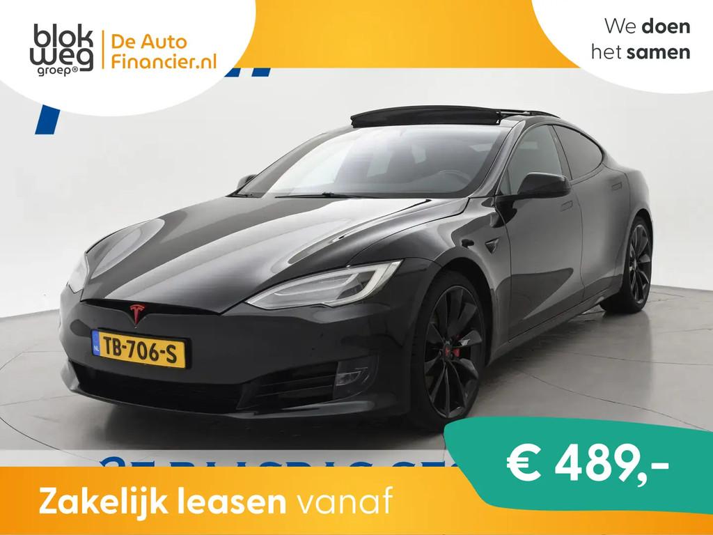 Tesla Model S 100D PERFORMANCE P100D 612 PK + 2 € 28.750,0, Auto's, Tesla, Automaat, Lichtsensor, 110 €/maand, Model S