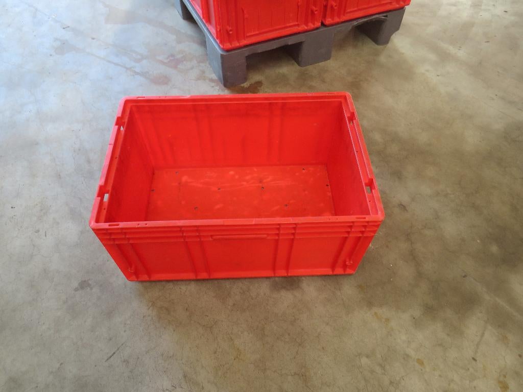 euronorm stapelbak stapelkrat stapelbakken stapelkratten, Ophalen, Gebruikt, 50 tot 75 cm, Minder dan 35 cm