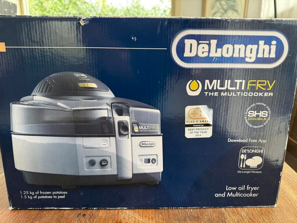 Nieuwe De’Longhi multicooker Airfryer, 4 liter of meer, Ophalen, Nieuw