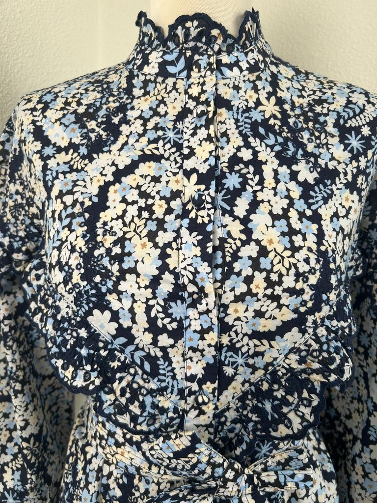 Fabienne Chapot maat 42 NIEUW Daila dress 1942, Blauw, Maat 42/44 (L), Nieuw, Ophalen of Verzenden