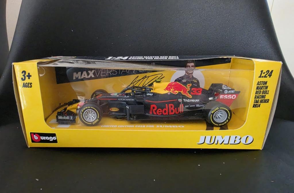 Bburago Red Bull RB14, Ophalen of Verzenden, Nieuw, Auto, Bburago