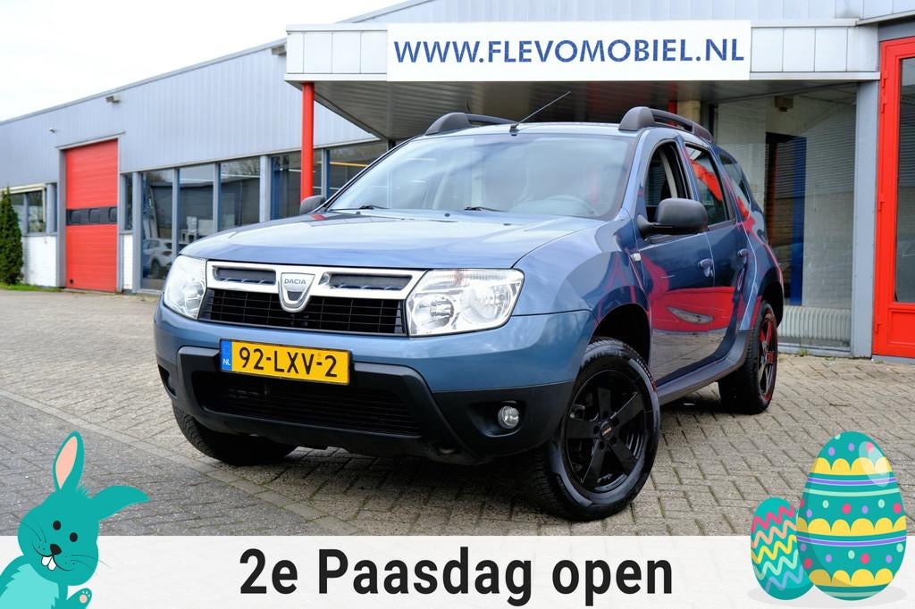 Dacia Duster 1.6 Lauréate 2wd Airco|LMV, Auto's, Dacia, Gebruikt, 4 cilinders, Duster, Blauw