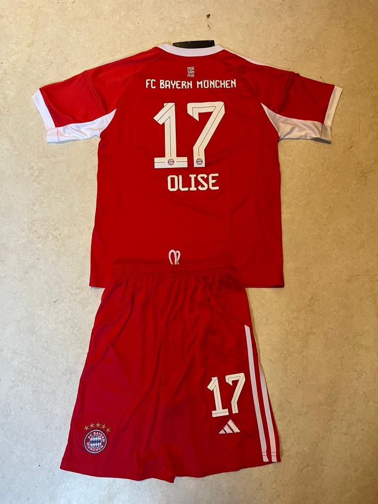 Olise Bayern München tenue, Verzamelen, Ophalen of Verzenden, Zo goed als nieuw, Buitenlandse clubs, Vaantje of Sjaal