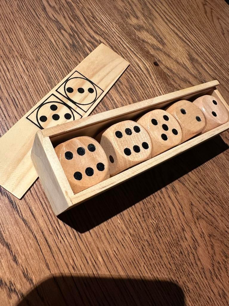 grote dobbelstenen, Ophalen of Verzenden, Zo goed als nieuw