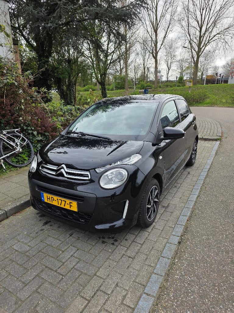 Citroën C1 1.0 VTi 5-deurs (2015) – zwart – 101.000 km, Voorwielaandrijving, Stof, 4 stoelen, C1