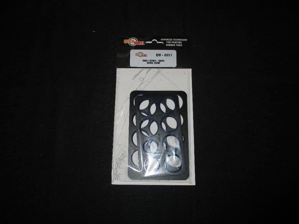 H-152,QUICK WHEEL 1-35,NO,QW-025I,Wheel Mask Tiger I -Tamiya, Overige merken, 1:32 tot 1:50, Overige typen, Nieuw