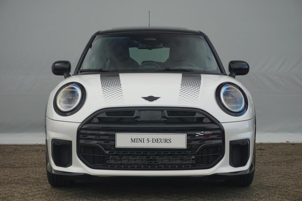 MINI 5-Deurs Cooper C John Cooper Works Trim | Pakket M, Auto's, Stof, 156 pk, Stoelverwarming, Wit