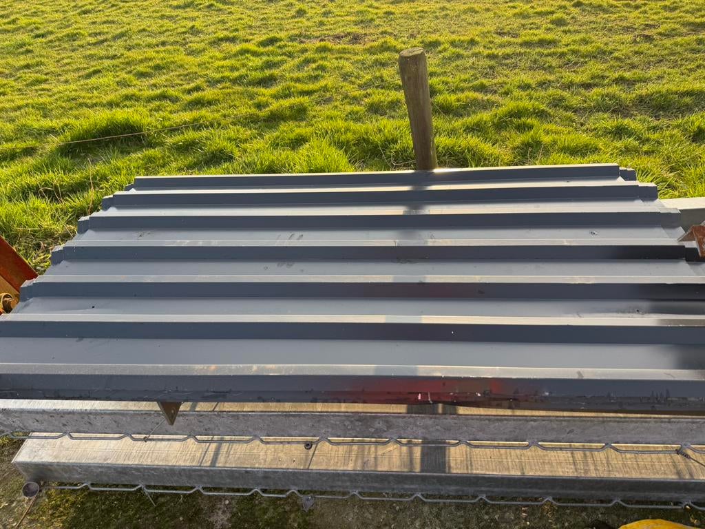 Damwand platen, Ophalen, Gebruikt