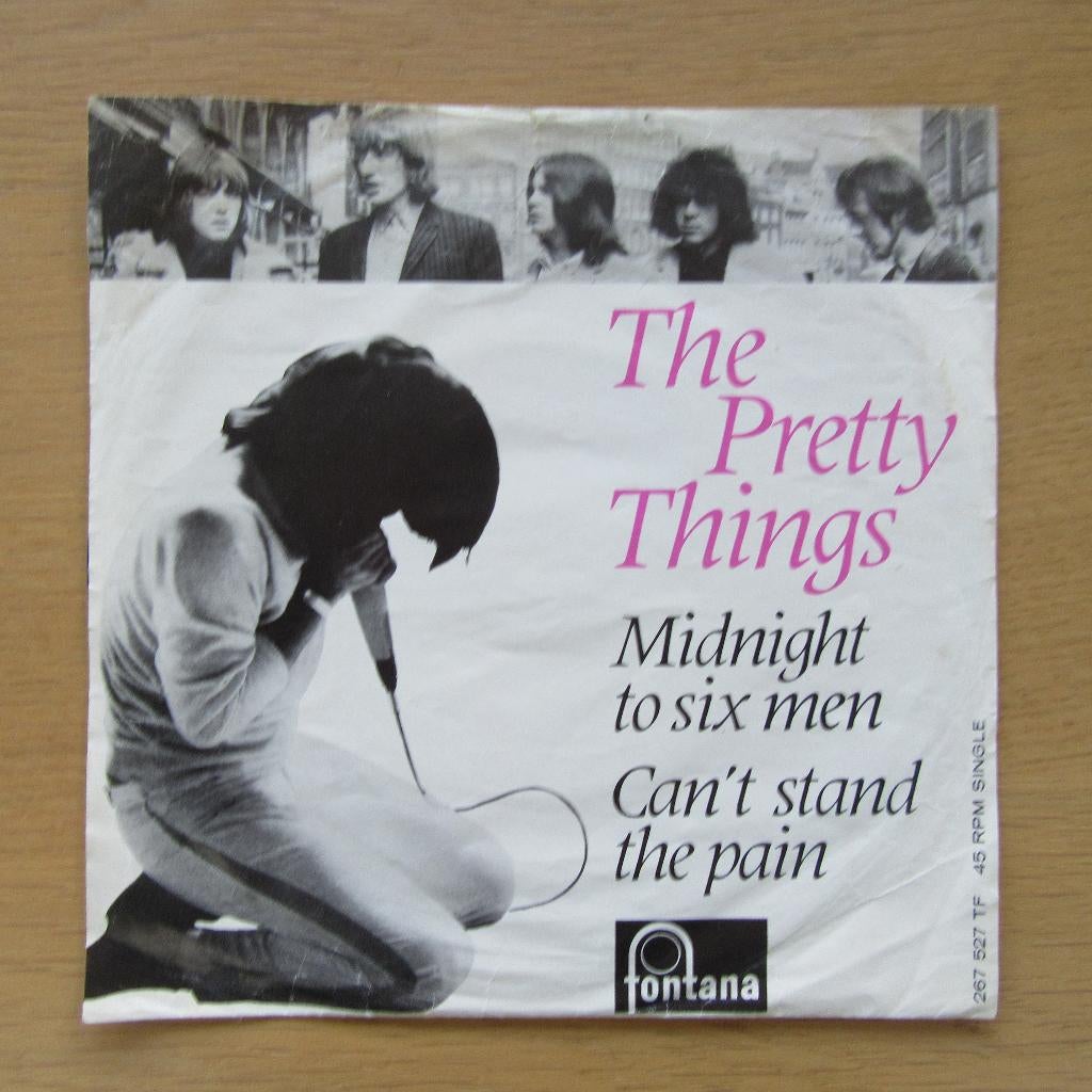 single The Pretty Things: Midnight To Six Men, Cd's en Dvd's, Vinyl Singles, Gebruikt, 7 inch, Single, Ophalen of Verzenden