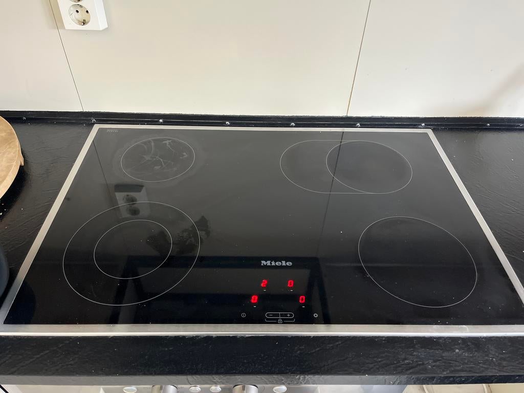 Miele Keramische Kookplaat - 50,2x76,3x4,5 cm, Ophalen, Gebruikt, Keramisch, 4 kookzones