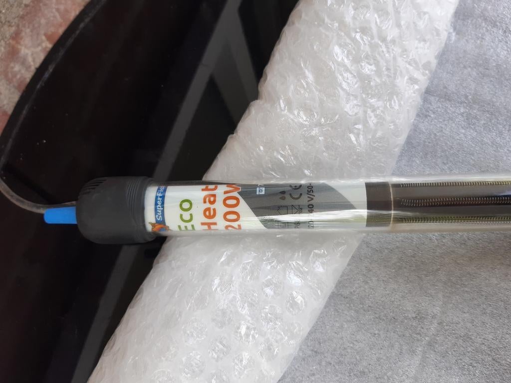 Superfish aquarium heater 200 watt., Ophalen of Verzenden, Verlichting of Verwarming