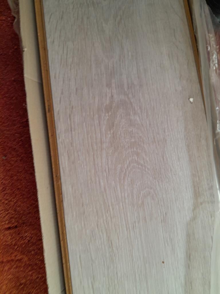 Doos laminaat wit eiken., Ophalen