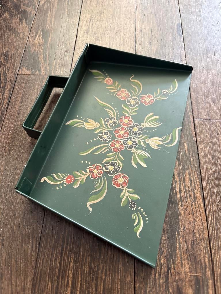 Hindelooper beschilderd blik, Ophalen of Verzenden