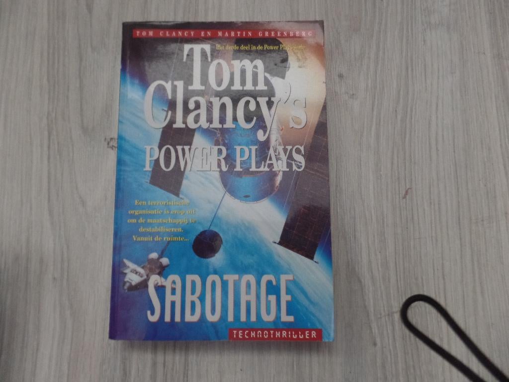 Tom Clancy Powerplays Sabotage, Ophalen of Verzenden, Gelezen, Tom Clancy, Amerika
