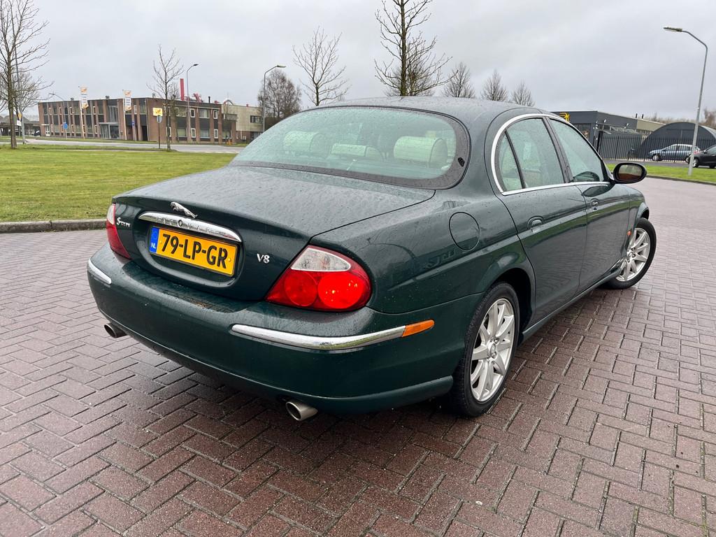 Jaguar S-type 4.2 V8 Executive, Auto's, Jaguar, Automaat, Achterwielaandrijving, 1850 kg, Lichtsensor