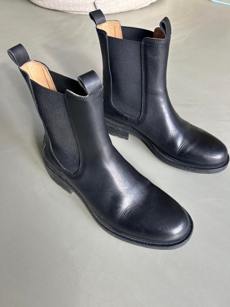 Shabbies Chelsea boot maat 41, Kleding | Dames, Schoenen, Zwart, Lage of Enkellaarzen, Ophalen of Verzenden, Zo goed als nieuw