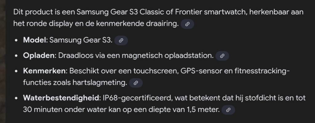 Samsung Gear S3 Classic of Frontier smartwatch, Ophalen of Verzenden