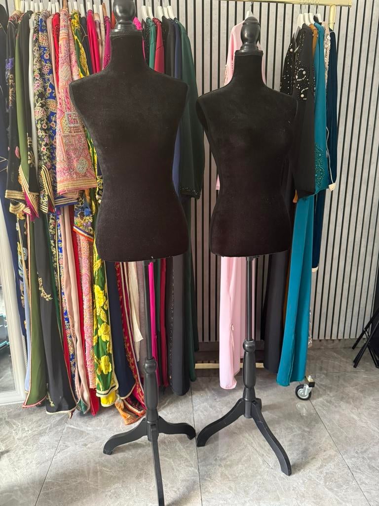 Verstelbare paspop zwart, Ophalen, Zo goed als nieuw