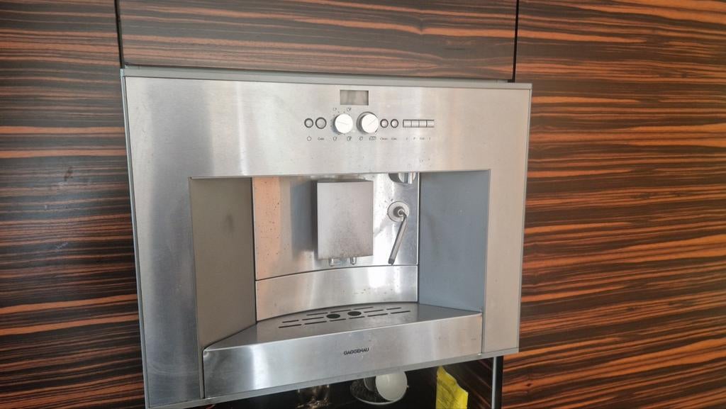 Gaggenau inbouw koffiezetapparaat CM250110/08TD (2008), Ophalen, Gebruikt