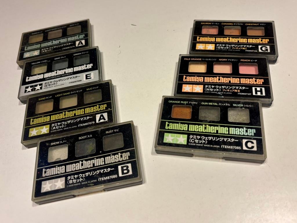 Tamiya Weathering Master Set - Diverse Sets, Auto, Groter dan 1:32, Nieuw, Ophalen of Verzenden