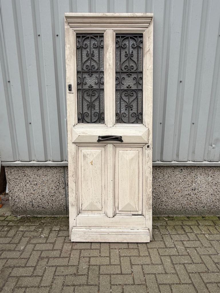 Antieke voordeur uit 1910 (96 x 253), Doe-het-zelf en Verbouw, Deuren en Horren, Jurgen.hoogenboezem@gmail.com, 80 tot 100 cm