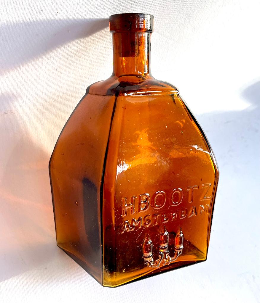 H. Bootz Amsterdam 1923 Likeurfles ontwerp Frits van Alphen, Ophalen of Verzenden, Gebruikt, Overige typen