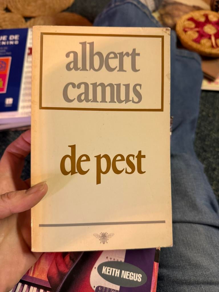 Albert Camus - De pest vintage boek, Ophalen of Verzenden, Gelezen
