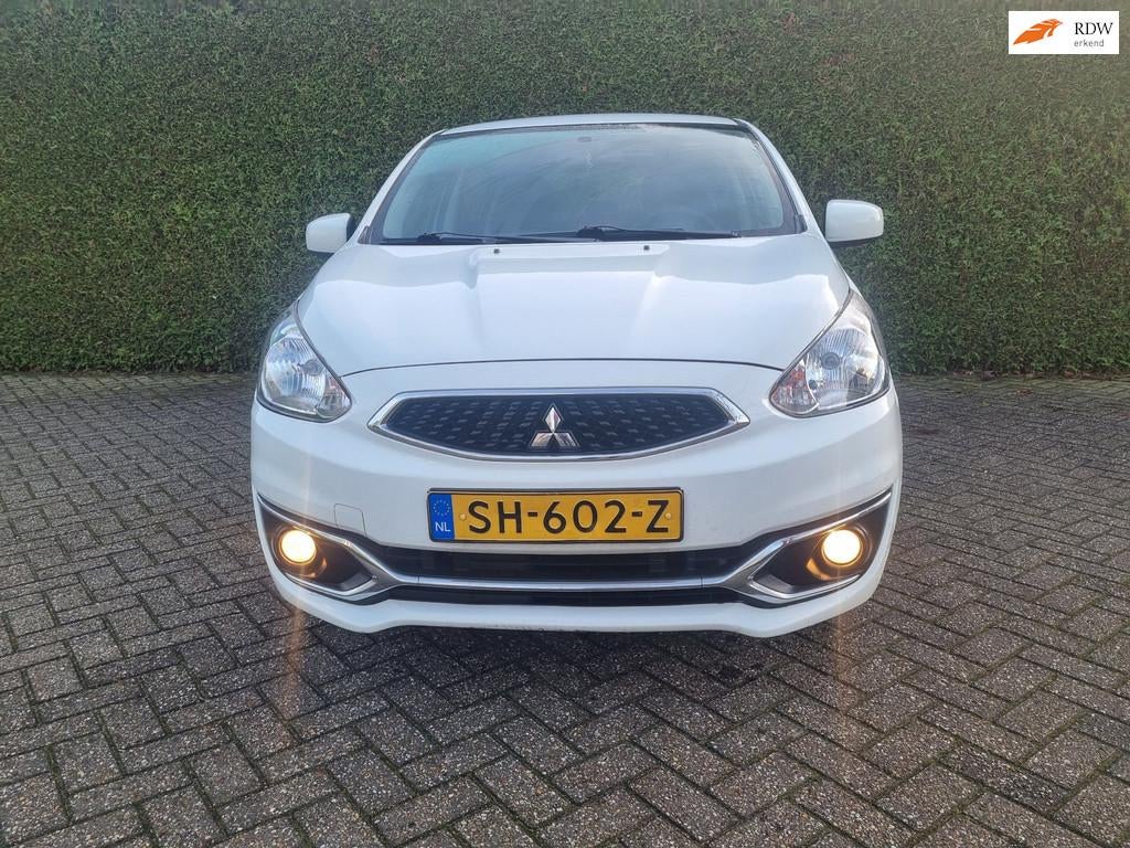 Mitsubishi Space Star 1.0 Cool+, Auto's, Mitsubishi, Voorwielaandrijving, Gebruikt, Euro 6, Wit