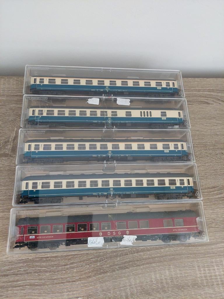 Fleischmann sneltreinrijtuigen DB 5610K 5611K 5612K, Gelijkstroom, Fleischmann, Wagon, Ophalen of Verzenden
