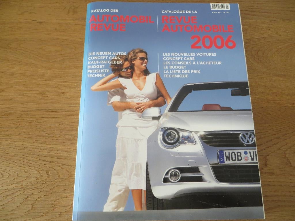 Revue Automobile / Automobil Revue 2006, Ophalen of Verzenden, Nieuw, Algemeen