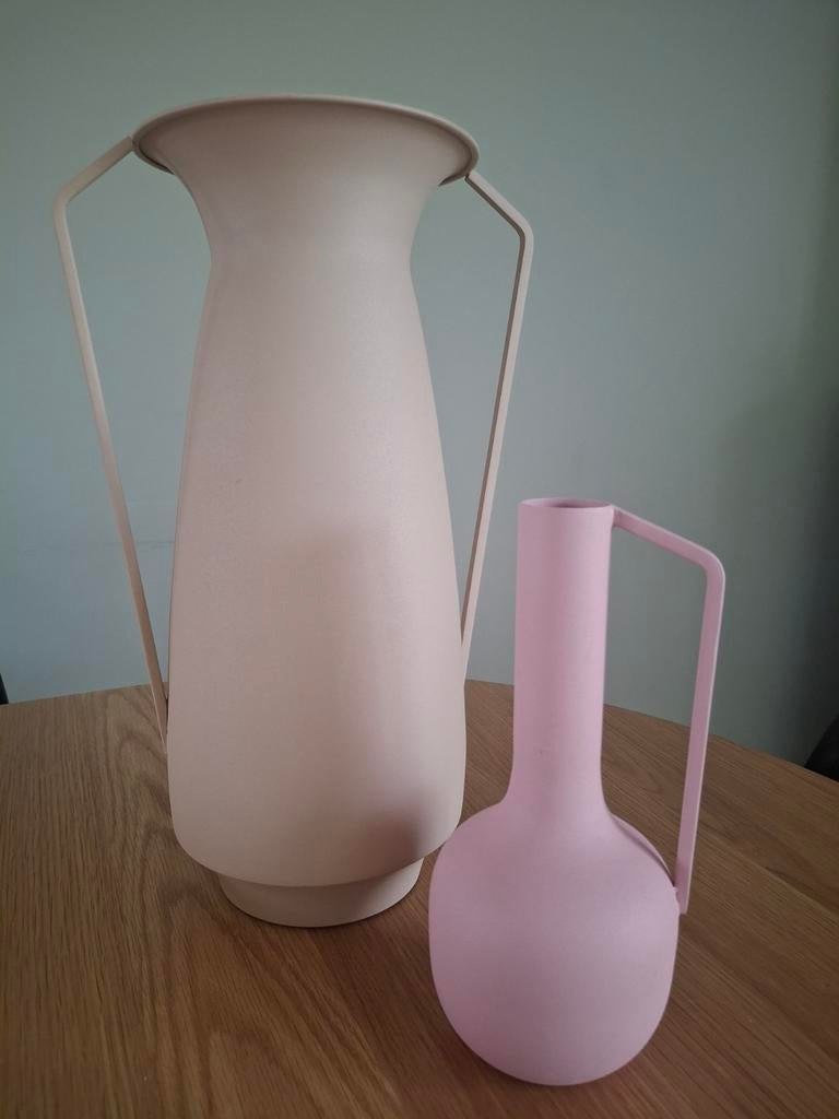 Set van 2 POLSPOTTEN Roman vazen - Nieuw, Huis en Inrichting, Woonaccessoires | Vazen, Overige materialen, Overige kleuren, Nieuw