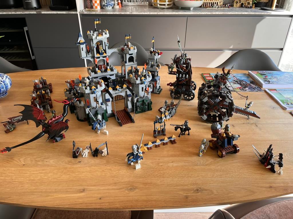 Lego Castle verzameling 7 sets compleet, Gebruikt, Compleet, Lego, Ophalen of Verzenden