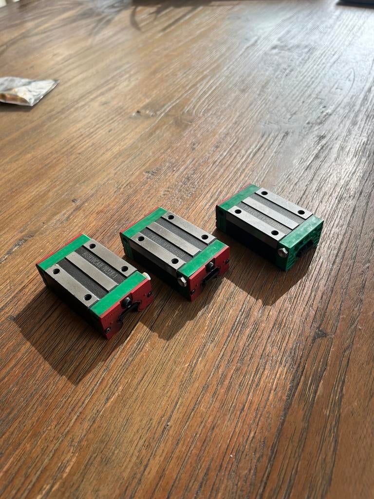 Cnc hiwin hg20 hgh20 lagerblokken, Ophalen of Verzenden, Zo goed als nieuw