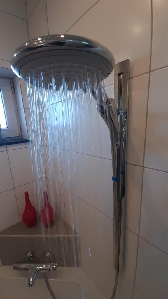 Regendouche met glijstang van Hansgrohe, Ophalen, Zo goed als nieuw