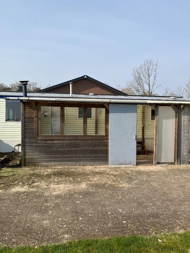 stacaravan/ woonunit met aanbouw en Airco, Tot en met 2