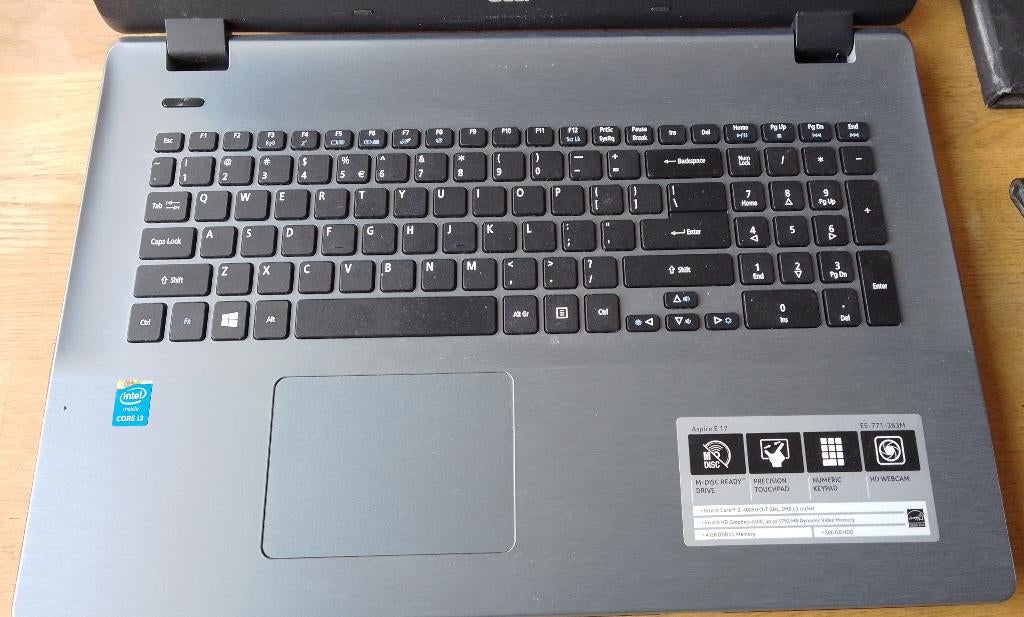 Laptop 3 stuks Acer Aspire, Sony Vio, Samsung mini laptop, Computers en Software, Gebruikt, HDD, 2 tot 3 Ghz, Ophalen of Verzenden