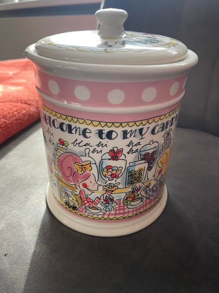 Blond Amsterdam snoeppot 'Sweet for my Sweet', Ophalen of Verzenden, Zo goed als nieuw