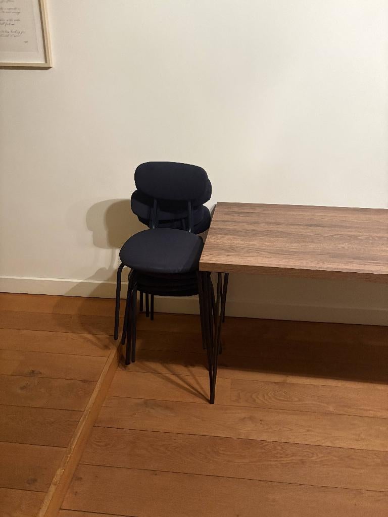 Ikea SKÅLSTA Table and 5 SANDSBERG Chairs, Ophalen, 100 tot 150 cm, Nieuw, 50 tot 100 cm