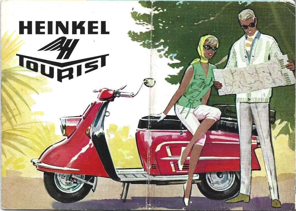 Heinkel Tourist folder scooter (hk16), Verzenden, Overige merken
