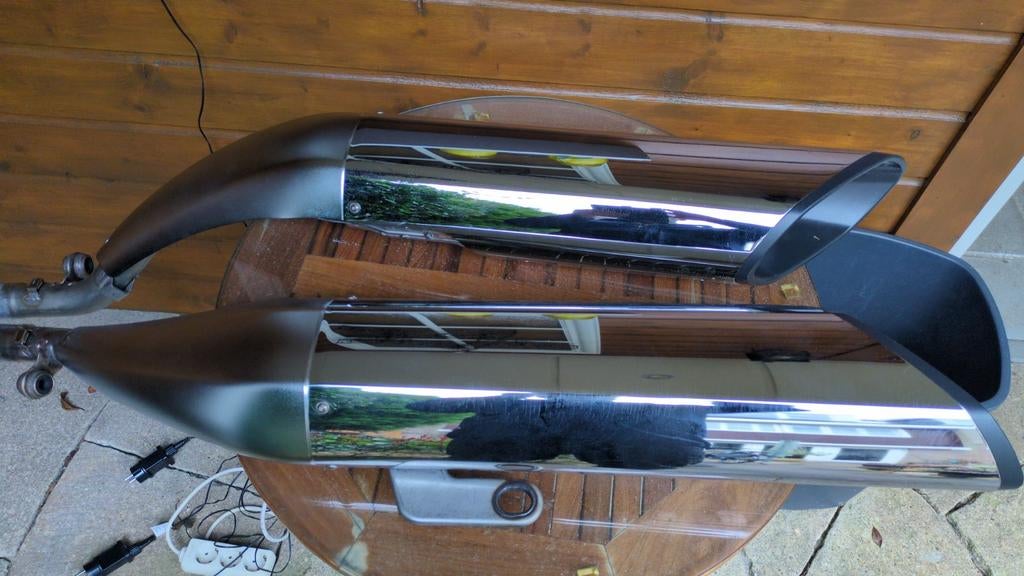 Uitlaatset BMW 1800 Bagger - Origineel en Compleet, Ophalen of Verzenden