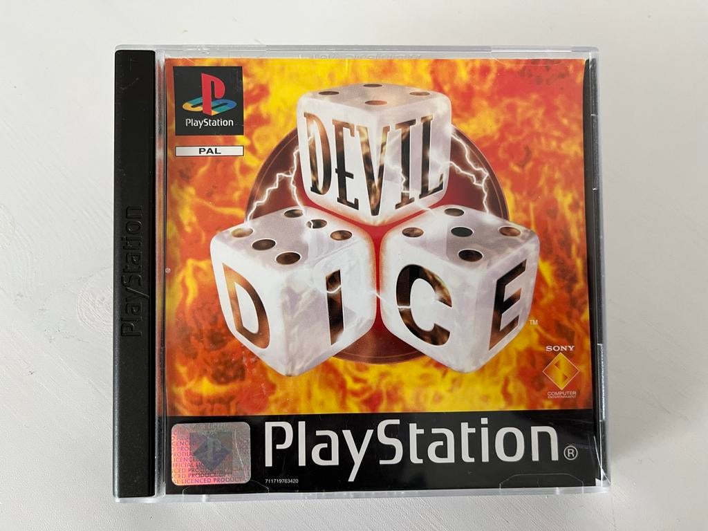 Devil Dice PlayStation 1 game zeer netjes, Puzzel en Educatief, Gebruikt, G, T
